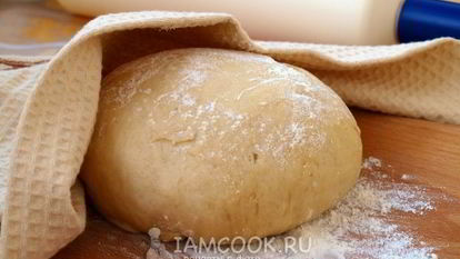 Рецепт Теста для пирожков на кефире