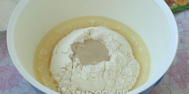 Рецепт теста для пирожков на кефире