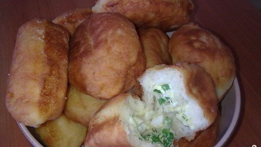 Рецепт теста для пирожков на сковороде