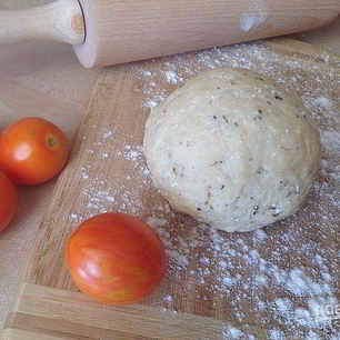 Рецепт Теста для пиццы с творогом