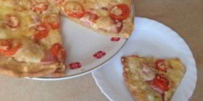 Рецепт теста для пиццы с творогом