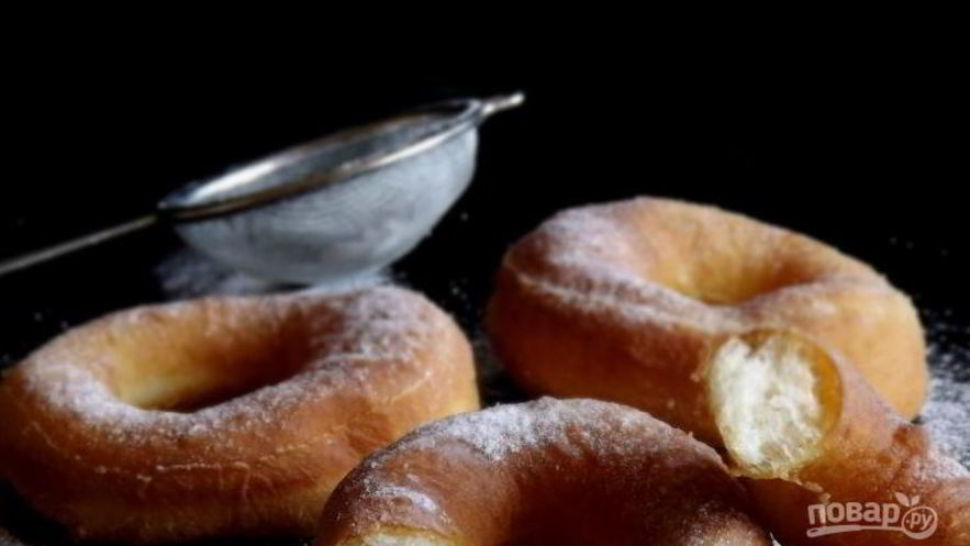Рецепт теста для пончиков