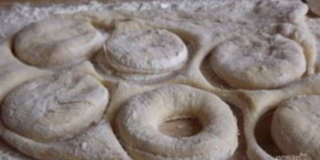 Рецепт теста для пончиков