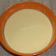 Рецепт Теста для толстых блинов на молоке