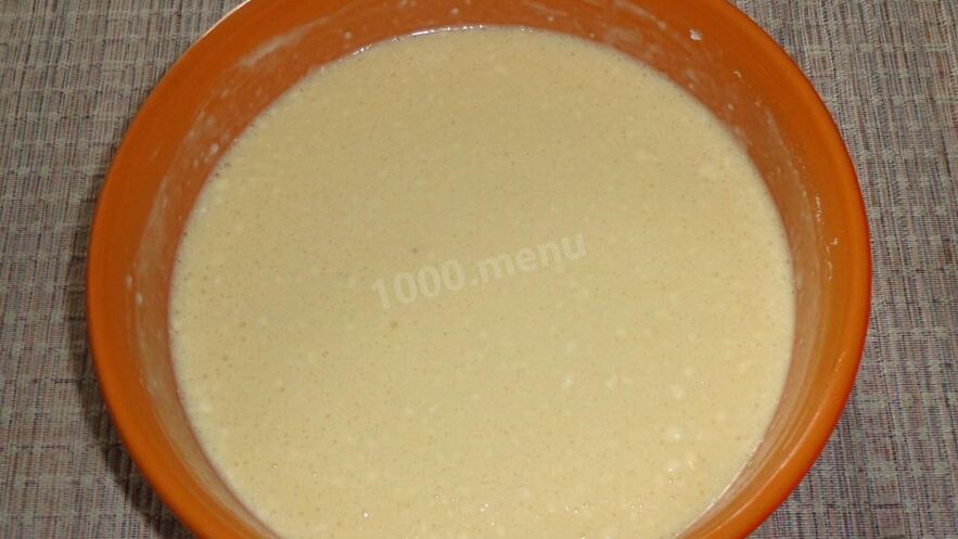 Рецепт теста для толстых блинов на молоке