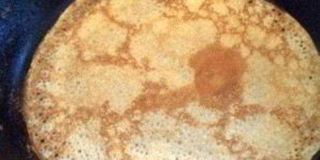 Рецепт теста для тонких блинчиков