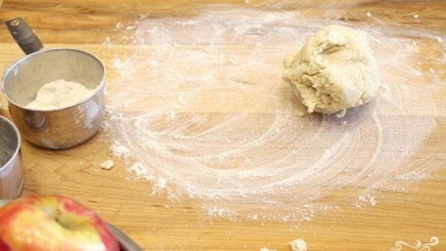 Рецепт теста для яблочного пирога