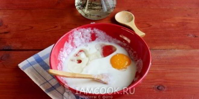 Рецепт теста на кефире для лепешек на сковороде