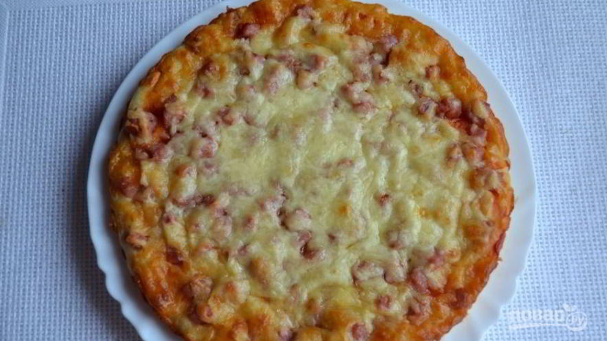 Рецепт теста на кефире для пиццы в духовке