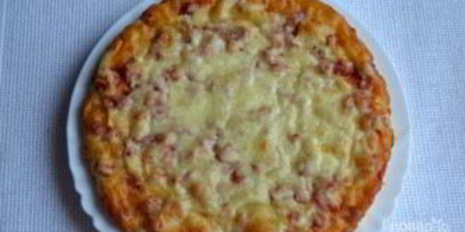 Рецепт теста на кефире для пиццы в духовке