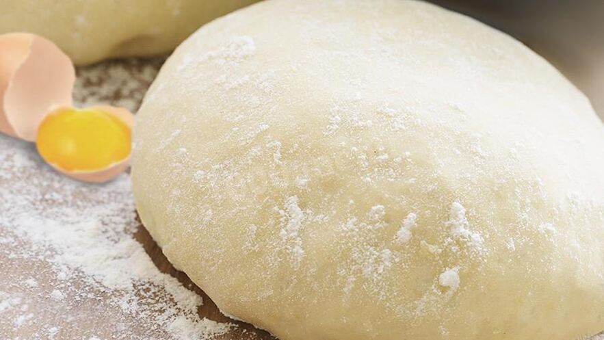 Рецепт теста на воде с сухими дрожжами