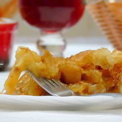 Рецепт Яблочно-карамельного пирог с тестом фило