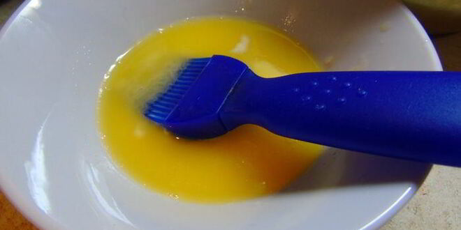 Рецепт яблочно-карамельного пирог с тестом фило