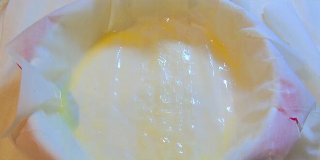 Рецепт яблочно-карамельного пирог с тестом фило