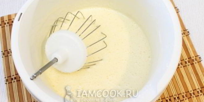 Рецепт бисквита на кипятке