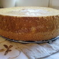 Рецепт Бисквита на крахмале