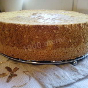 Рецепт Бисквита на крахмале