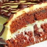 Рецепт Бисквитного шоколадно-кокосовый торт