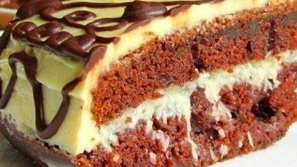 Рецепт Бисквитного шоколадно-кокосовый торт