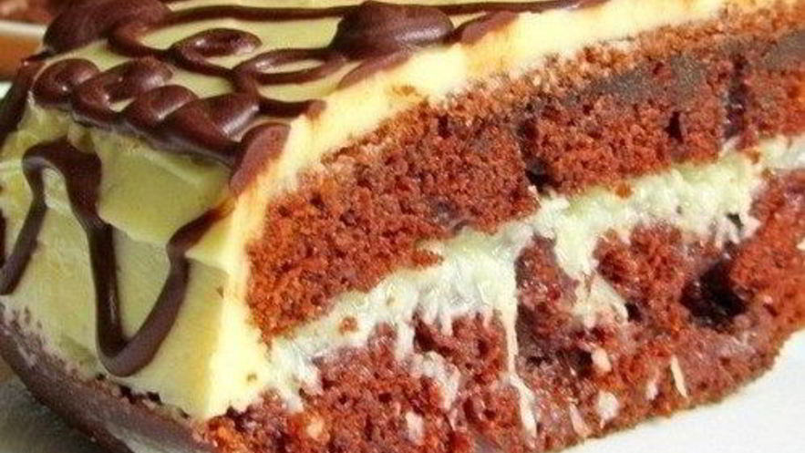 Рецепт бисквитного шоколадно-кокосовый торт