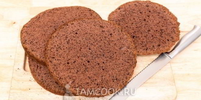 Рецепт бисквитного торта с джемом