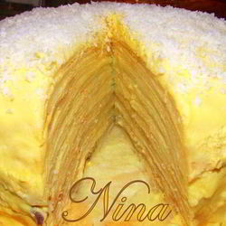 Рецепт Блинного торта на белковых блинах