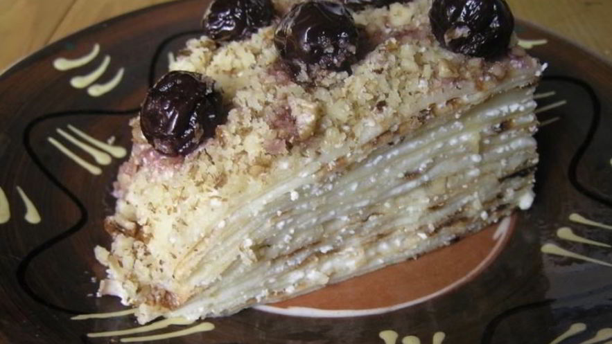 Рецепт блинного торта