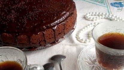 Рецепт Домашнего торта Пьяная вишня