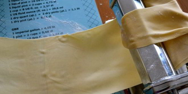 Рецепт итальянского торта из тальятелле с креветками