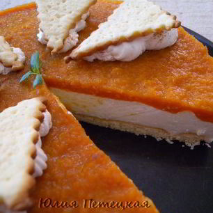 Рецепт Легкого йогуртового торта