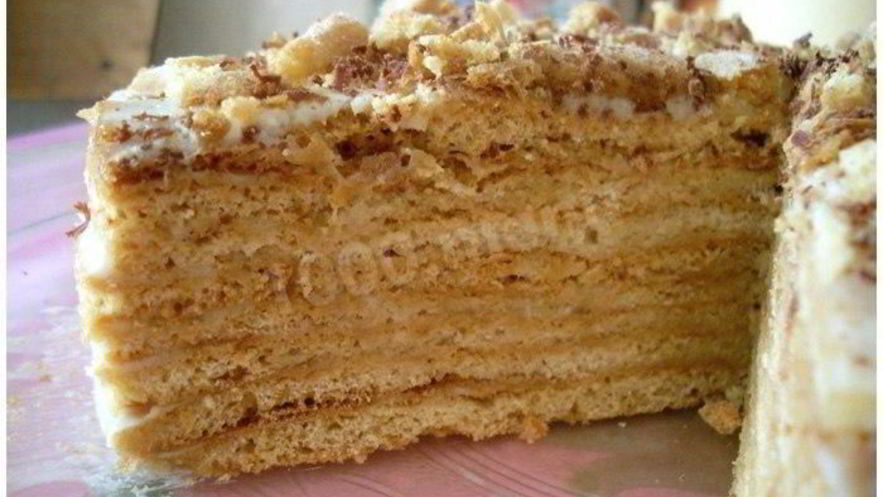 Рецепт медовика многослойного