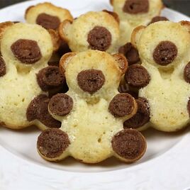 Рецепт Мишек Барни бисквит