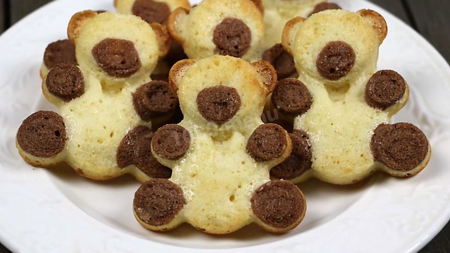 Рецепт мишек барни бисквит