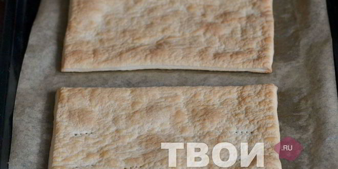 Рецепт наполеона из слоеного теста