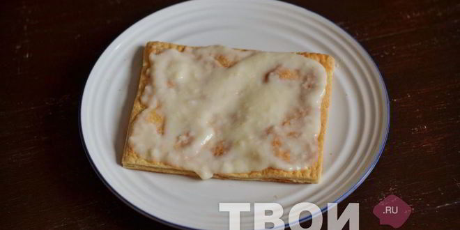 Рецепт наполеона из слоеного теста