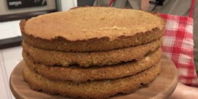 Рецепт орехового торта