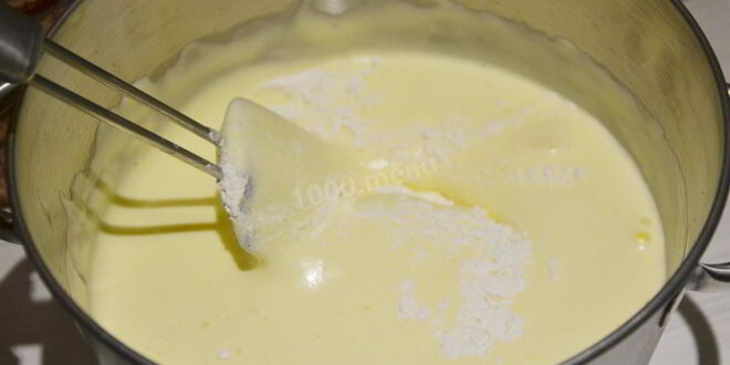 Рецепт простого бисквита в мультиварке