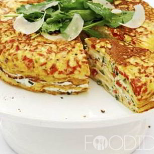 Рецепт Прованского омлета-торта