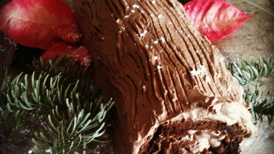 Рецепт рождественского торта полено