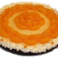 Шоколадно-мандариновый бисквитный торт