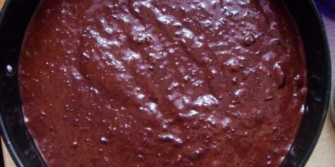 Рецепт шоколадна-свекольного торт