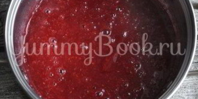 Рецепт шоколадного торта с малиной