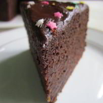 Шоколадный торт со свеклой