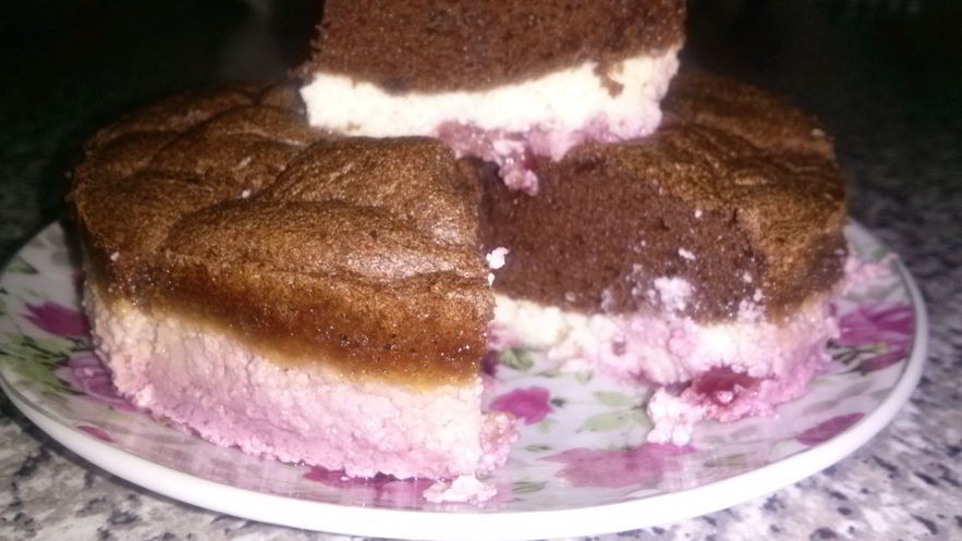 Рецепт шоколадного творожного торта без сахара