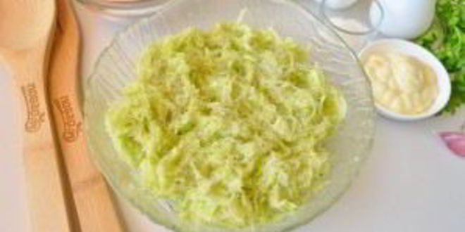 Рецепт торта из кабачковых блинчиков