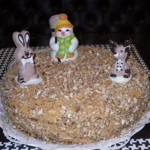 Рецепт Торта Мартышкина радость