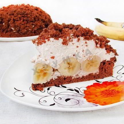 Рецепт Торта Норка крота банановый