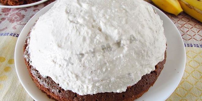 Рецепт торта норка крота банановый