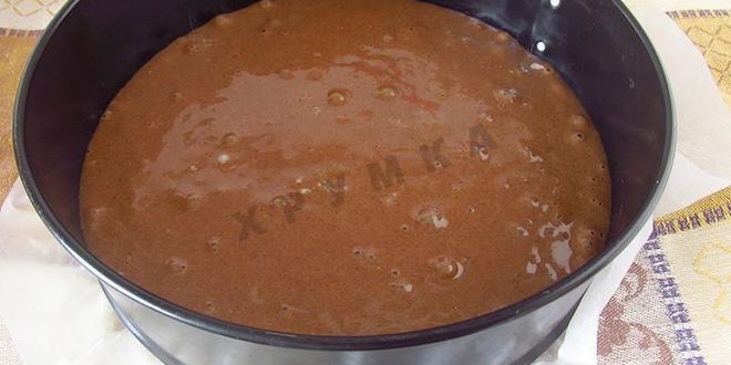 Рецепт торта норка крота банановый