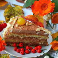 Торт с шоколадным маскарпоне